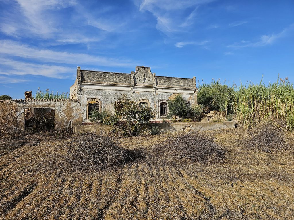 Farm to restore with 3.7 ha of land in the Ria Formosa Natural Park.